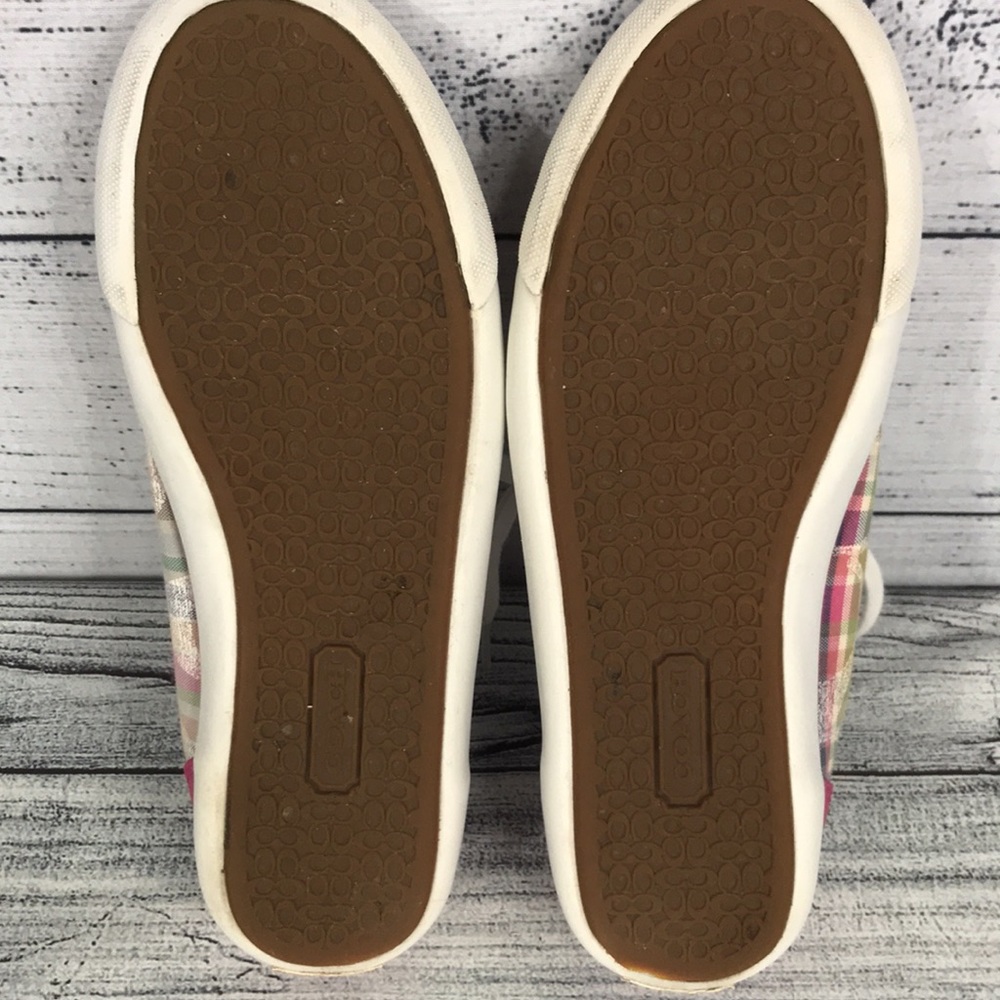 COACH Barrett Logo Women’s Sneakers Size 7B - Picture 7 of 9